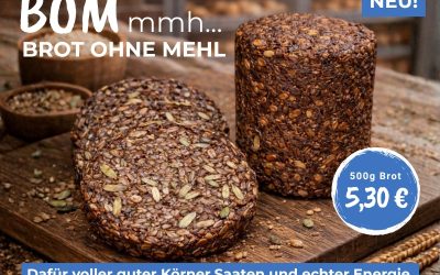 BOMmmh … unser Brot ohne Mehl