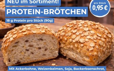 Neu: Unser Proteinbrötchen