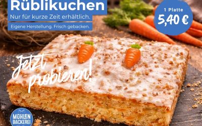 Frisch in unserer Kuchentheke
