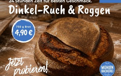 Neu im Sortiment: Dinkel-Ruch & Roggen